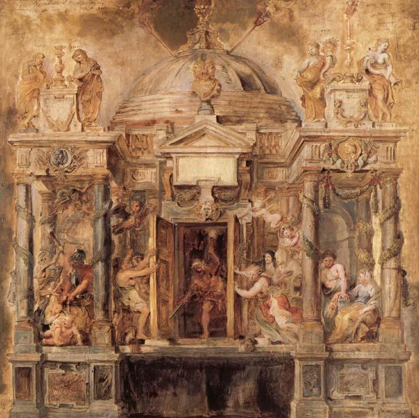 The Temle of Janus, Peter Paul Rubens